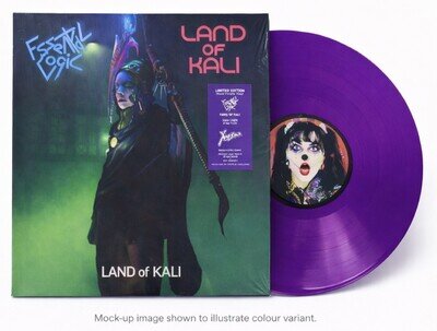 Essential Logic -Land Of Kali Purple Neon Vinyl LP Limited 2022 UK Post Punk NEW
