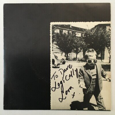 ESSENTIAL LOGIC - AEROSOL BURNS 7" SIGNED 'TO DAVID' BY LAURA LOGIC