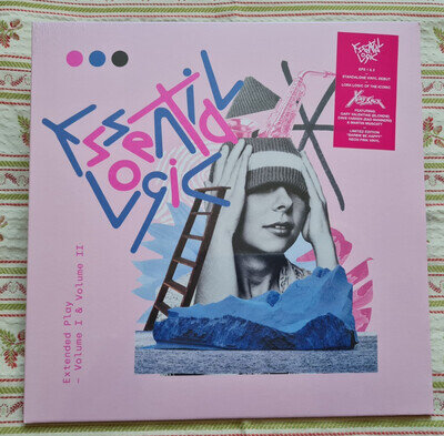 ESSENTIAL LOGIC - EP VOLUMES 1 & 2 - RSD 2026 NEON PINK LP 1000 ONLY - M/S