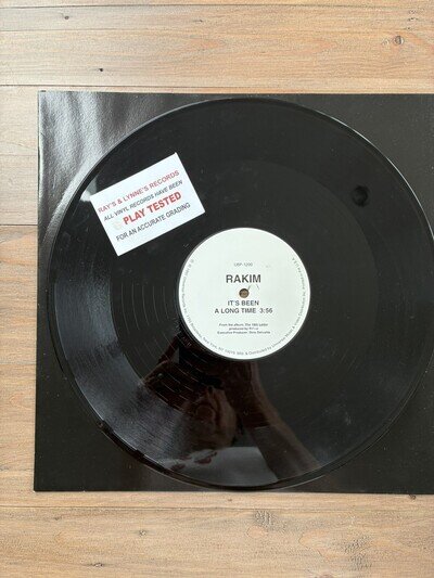 Rakim It’s Been A Long Time 12" Vinyl EX PLAY TESTED