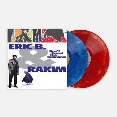 Eric B & Rakim - Dont Sweat The Technique (VMP 30th ANV. LTD BLUE/RED 2xLP MINT)