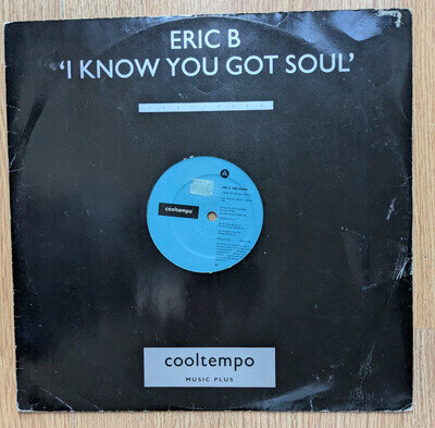 ERIC B AND RAKIM "i KNOW Y0U GOT SOUL " VINTAGE 1987 HIP HOP 12" [ACAPELLA]