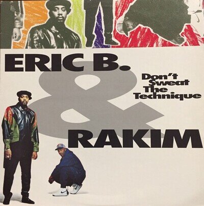 Eric B. & Rakim - Don't Sweat The Technique (LP, Album) (Near Mint (NM or M-))