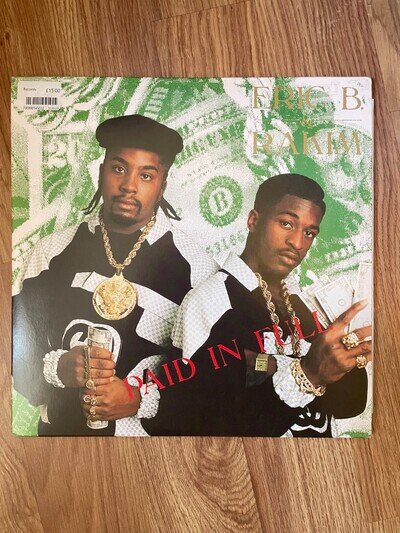 Eric B. & Rakim – Paid In Full (Old SKool Hip-Hop/Rap 2xLP Album)
