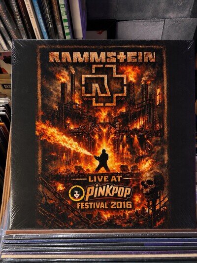 RAMMSTEIN Live At Pinkpop Festival 2016 - Limited Edition Vinyl LP 500 only