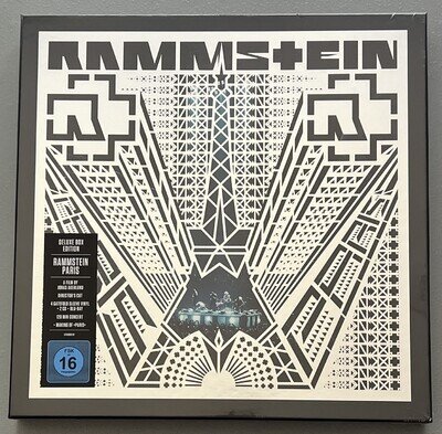 Rammstein Paris Sealed Deluxe Box Set 4-LP / 2-CD / Blu-Ray German Heavy Metal