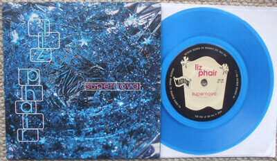 Liz Phair - Supernova / Combo Platter - BLUE VINYL - EX- 45 Indie Rock - USA