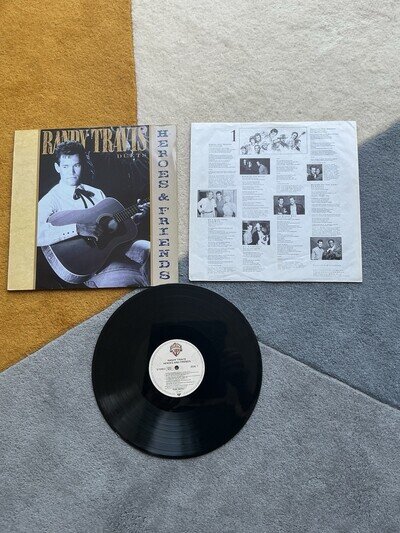 Randy Travis - Duets - Heroes & Friends 1990 Vinyl LP