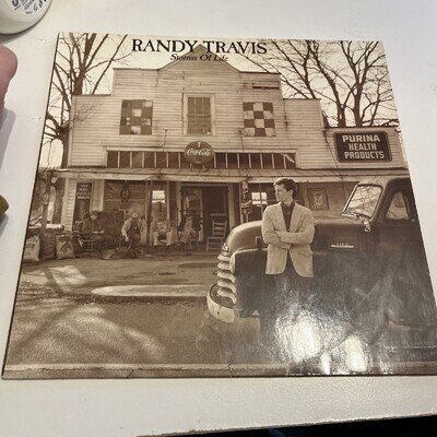 Randy Travis Storms of Life 12" Vinyl Record