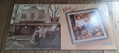 Job Lot - Randy Travis - 2 x LP, Albums - Storms Of Life, Old 8x10