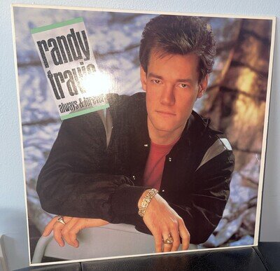 Randy Travis 'Always Forever' 12" Vinyl LP Album Record with Inner Sleeve Mint