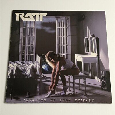 Ratt - Invasion Of Your Privacy LP Vinyl Record 1A/1B (GER) - 781 257-1 VG+/VG+