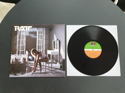 RATT - INVASION OF YOUR PRIVACY 1985 GERMAN PRESS 12" VINYL RECORD LP