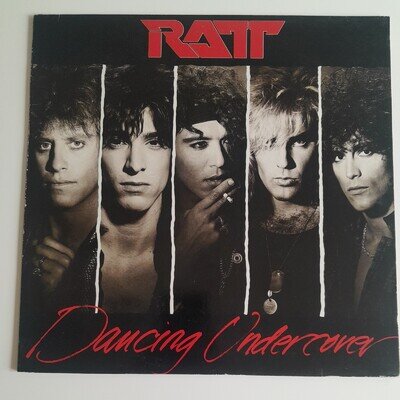 Vinyl LP Album Ratt Dancing Undercover 1986 Atlantic 781 683-1