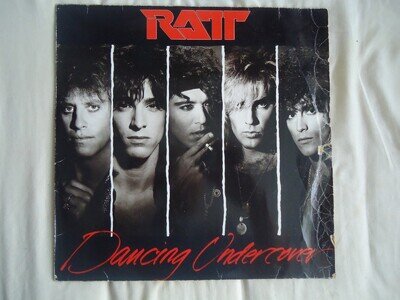 Vinyl LP Album Ratt Dancing Undercover 1986 Germany Atlantic 781 683-1 Alsdorf
