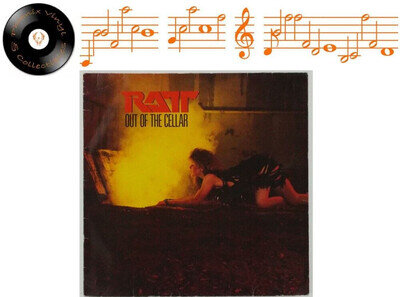 Ratt Out Of The Cellar Vinyl LP + Inner Sleeve - VG+