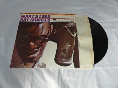 RAY CHARLES, WHAT'D I SAY, ATLANTIC ATL 50 868 1982, LP 12 In. 33rpm, ROCKHOUSE