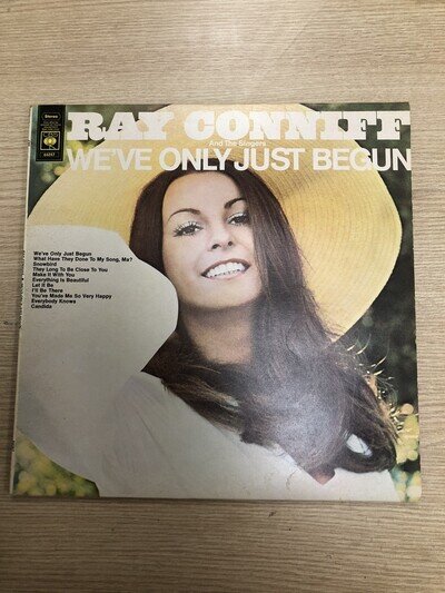 Ray Conniff And The Singers - We've Only Just Begun (LP, Album)