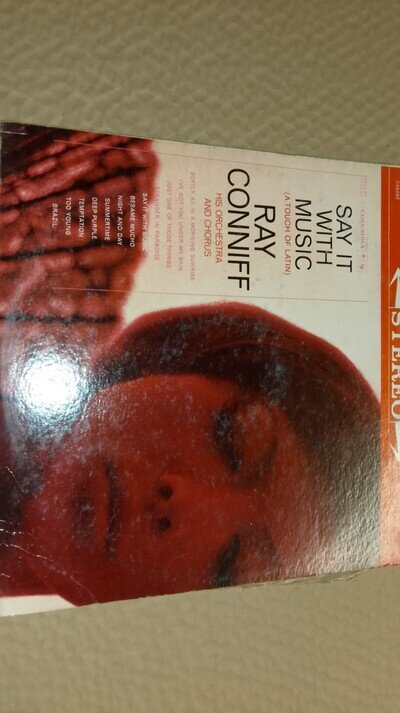 Ray Conniff - Say It With Music (A Touch Of Latin), Vinyl LP Record CBS BPG62046