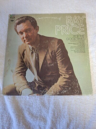 Ray Price - For The Good Times Vinyl LP USA IMPORT TESTED PLAYS GREAT