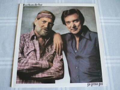 Willie Nelson & Ray Price – San Antonio Rose - 12" LP Vintage Vinyl CBS 84358