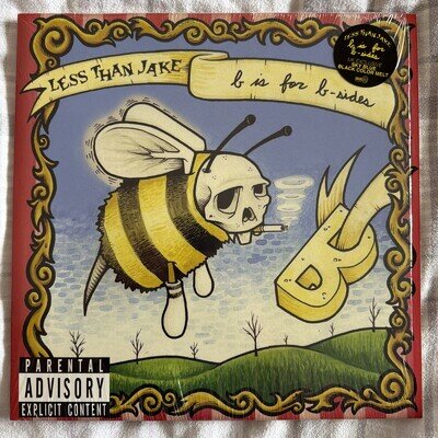 Less than Jake - B Is For B-sides. UK Exclusive Blue Marble Vinyl.