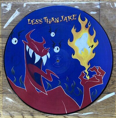 Less Than Jake - Losing Streak LP - Picture Disc No Idea Records Sept 1997