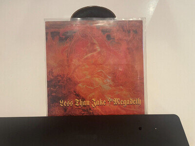 Less Than Jake / Megadeth - Split - Black - 1st press