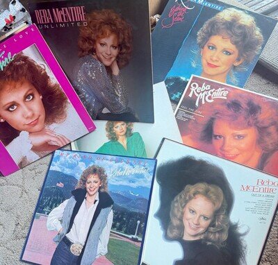Reba Mcentire 11 Vinyl LP Record Lot Unlimited Country Western Music EX