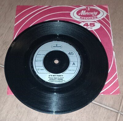 Lesley Gore: It's My Party 7" Vinyl Single
