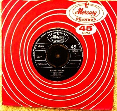 Lesley Gore / You Don't Own Me (VG++)