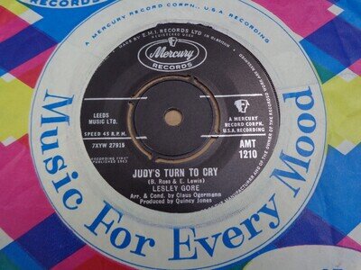 Lesley Gore - Judy's Turn To Cry - Mercury 45