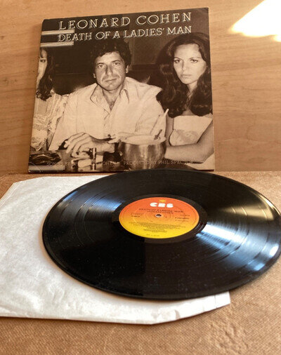 (1977) Leonard Cohen - "DEATH OF A LADIES MAN' 12" Vinyl (CBS 86042 )