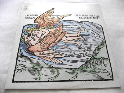 LEONARD COHEN ~ NEW SKIN FOR THE OLD CEREMONY ** 1974 UK CBS LP MINT- VINYL.