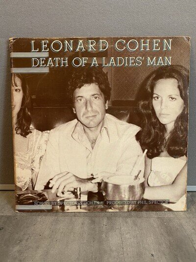 Leonard Cohen Death of A Ladies Man 12”Vinyl LP 1977 WB BS3125 Gatefold EX/VG+