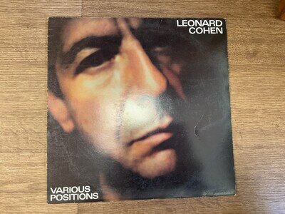 Vinyl Record Leonard Cohen Various Positions 1984