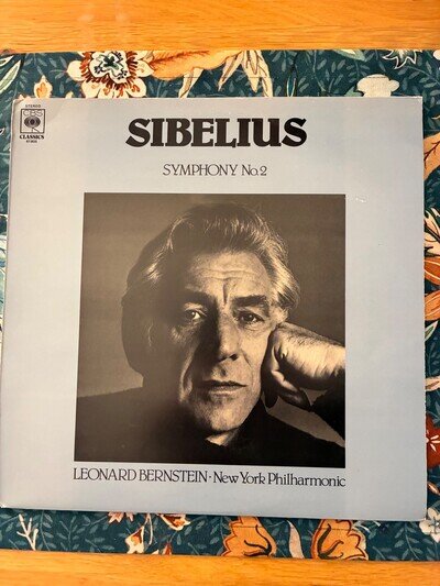 SIBELIUS SYMPHONY NO.2 Leonard Bernstein New York Philharmonic - 1977 UK - 61805