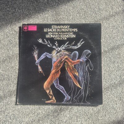 STRAVINSKY NY PHILHARMONIC LE SACRE DU PRINTEMPS LP