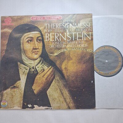 CBS LP 35839: Haydn - Theresienmesse / Popp / Bernstein etc.