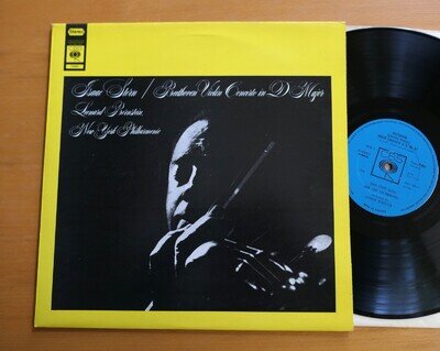 SBRG 72092 Beethoven Violin Concerto Isaac Stern Leonard Bernstein CBS Stereo NM