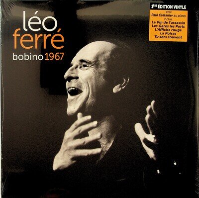 LEO FERRE Léo Ferré – Bobino 1967 Live Vinyl 2-LP (NEW* 2021) Chanson French Pop