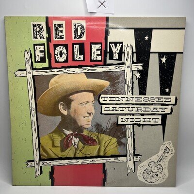 Red Foley – Tennessee Saturday Night 12” LP UK Charly Records Nm