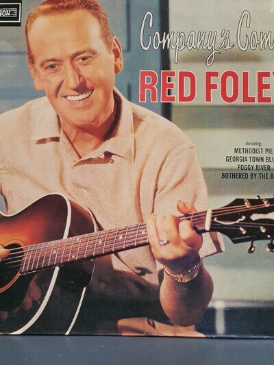 RED FOLEY COMPANY'S COMIN' LP 1980'S ISSUE OF 1961 ALBUM GERMAN