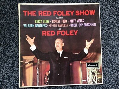 THE RED FOLEY SHOW - 1962 UK MONO LP BRUNSWICK LAT 8529 VERY GOOD+ CONDITION