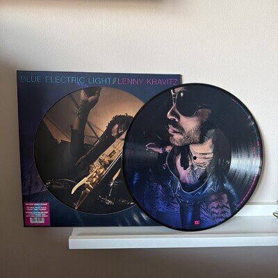Lenny Kravitz Blue Electric Light Ltd Edition Picture Disc 2LP Vinyl 12" Used