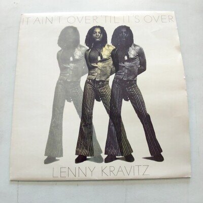Lenny Kravitz It Ain't Over 'Til It's Over 1991 Vinyl Single Virgin Rock