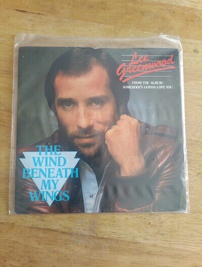 Lee Greenwood 7" Single MCA Records MCA 877 The Wind Beneath My Wings