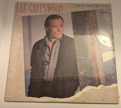 Lee Greenwood "Love Will Find Its Way to You" New Sealed LP Vinyl Record 1986