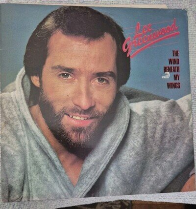 LEE GREENWOOD ~ THE WIND BENEATH MY WINGS ~ 1984 MCF 3228 RECORD EX-/VG+ (5000)