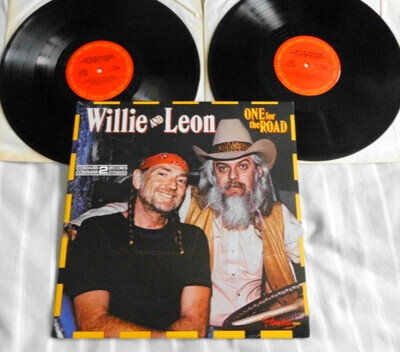 WILLIE NELSON AND LEON RUSSELL : ONE FOR THE ROAD : 1979 CANADIAN DOUBLE L.P